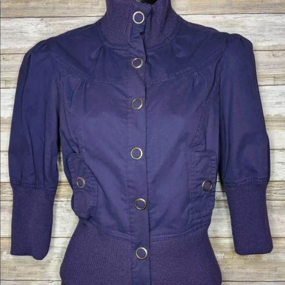 Miley Cyrus Max Azira purple #jacket for #girls